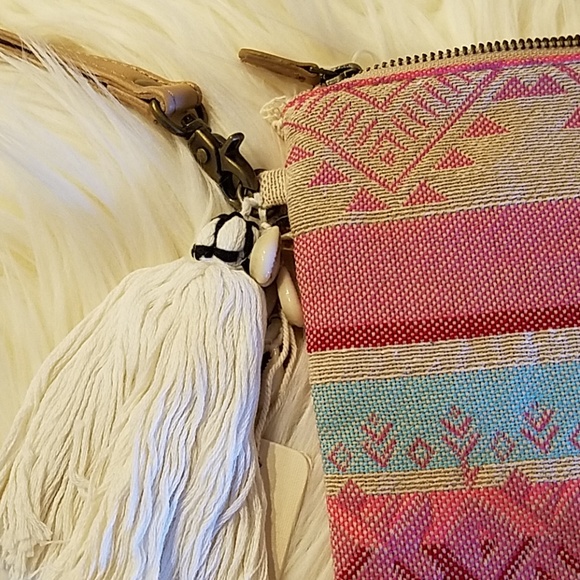 SALE Last 1 Spell Peruvian Pink Clutch NWT - Picture 5 of 6